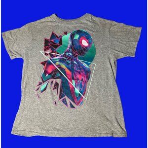 Spiderman Shirt Large 10-12 Marvel Gamerverse Superhero T-Shirt Tee